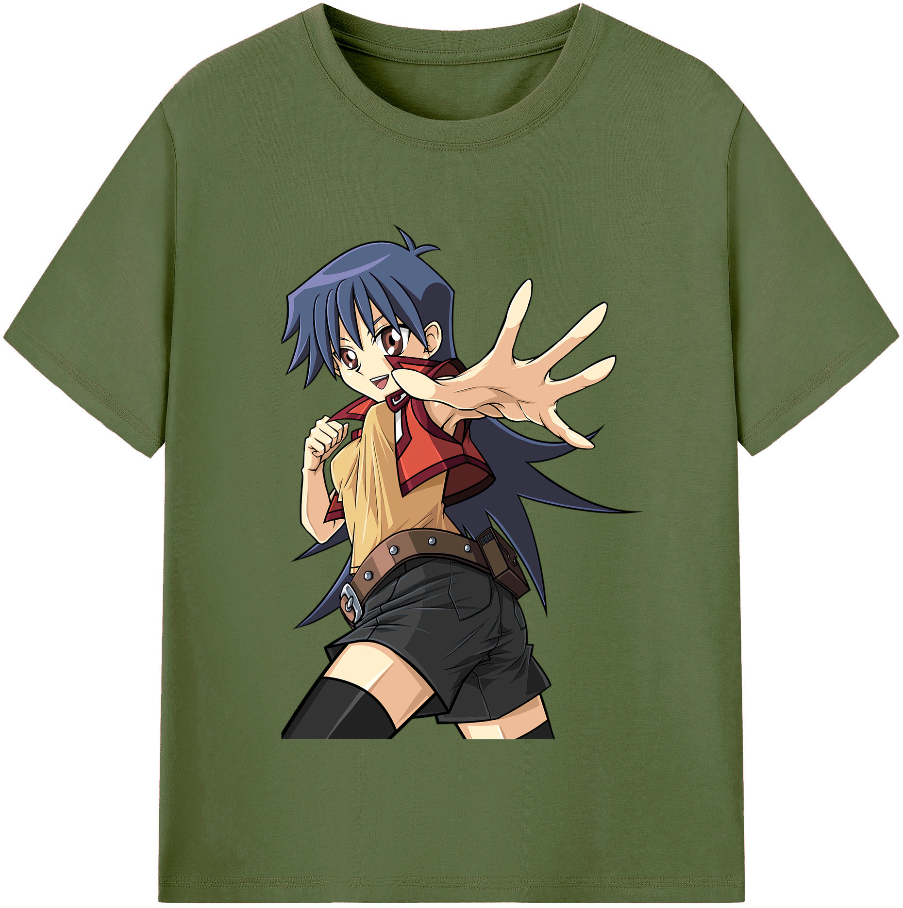 （画像用） 遊☆戯☆王 Yu-Gi-Oh! 綿100％半袖Tシャツ（フロントプリント）